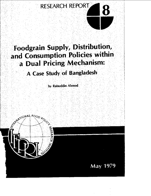 Foodgrain supply, distribution, and consumption policies within a dual pricing mechanism