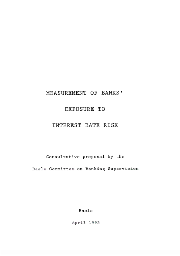 measurement-of-banks-exposure-to-interest-rate-risk