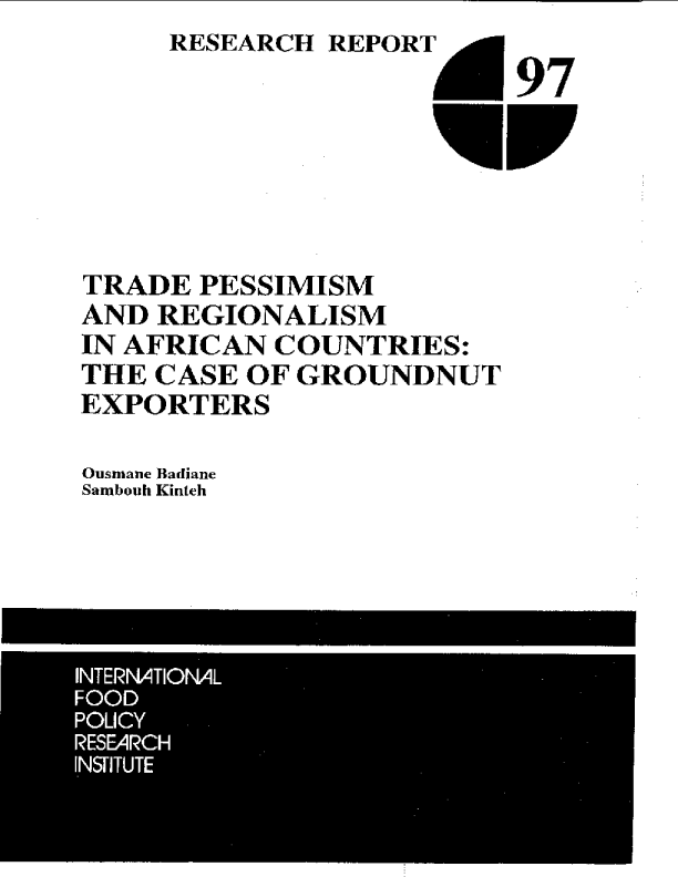Trade pessimism and regionalism in African countries