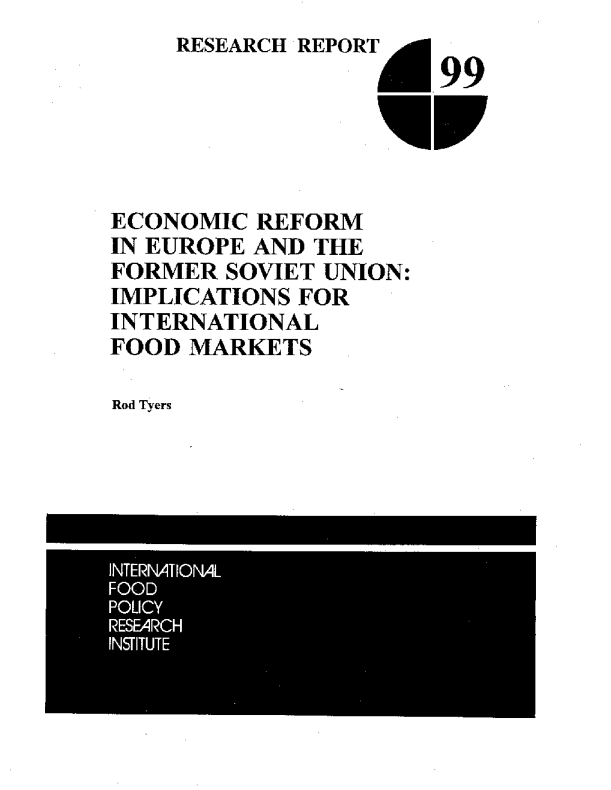 Economic reform in Europe and the former Soviet Union