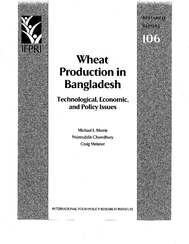 Wheat production in Bangladesh