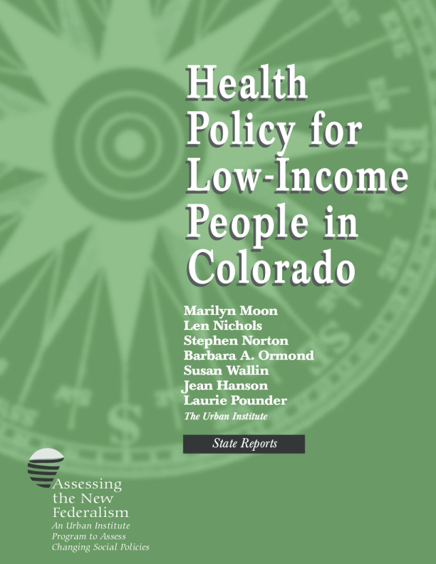 health-policy-for-low-income-people-in-colorado
