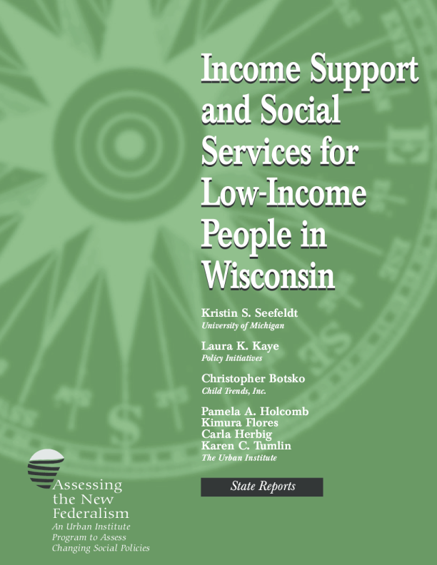 Support and Social Services for People in Wisconsin
