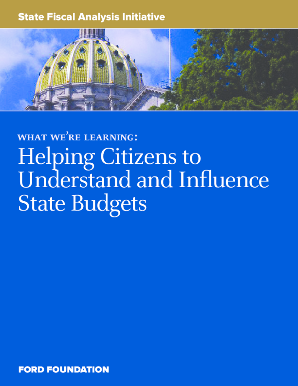State Fiscal Analysis Initiative