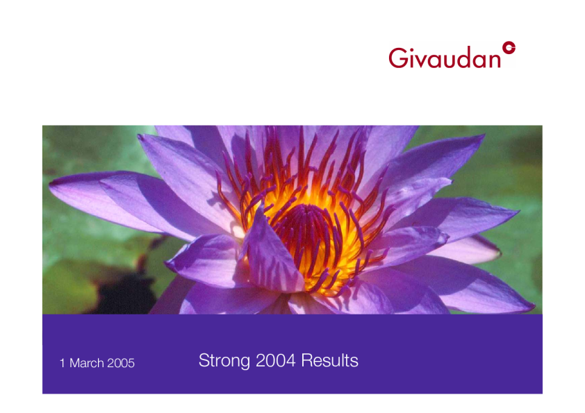 2004 Full Year Results Presentation