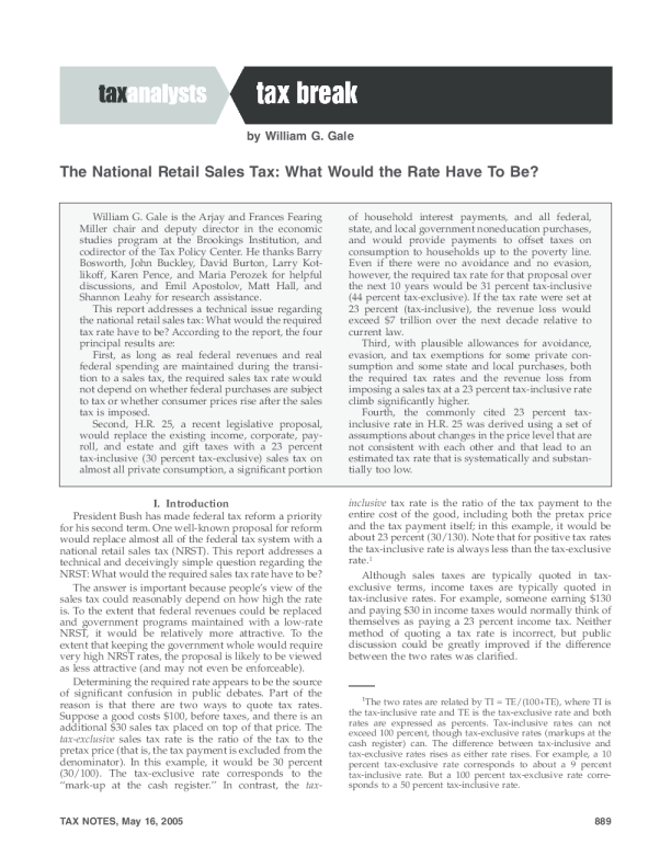 the-national-retail-sales-tax-what-would-the-rate-have-to-be