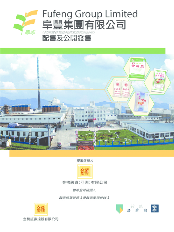 阜豐集團招股说明书