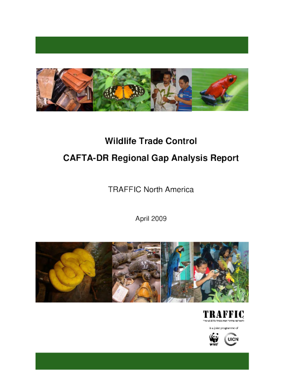 野生动物贸易控制中美洲自由贸易协定-多米尼加共和国区域差距分析报告