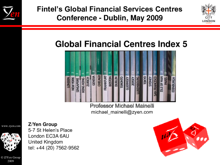 全球金融中心指数5