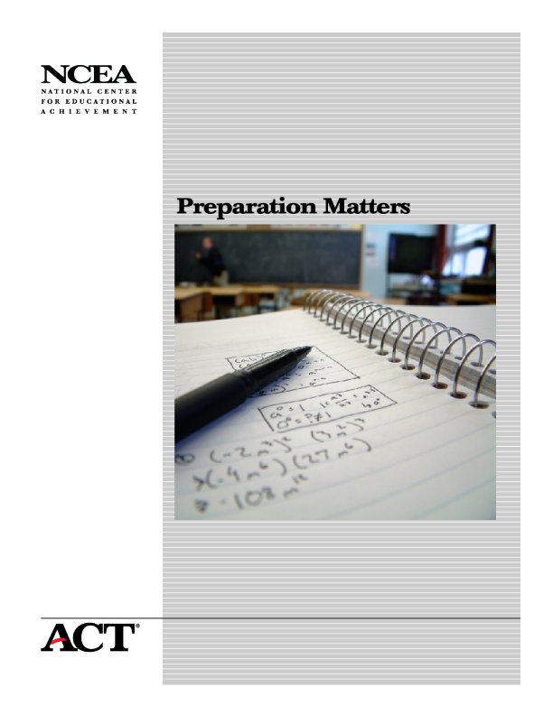 NCEA Preparation Matters