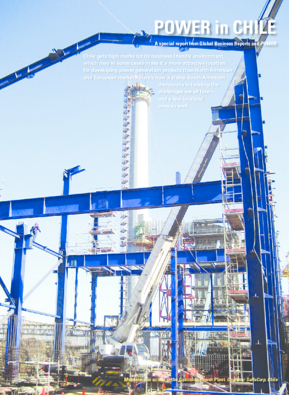 智利电力2009电力发布