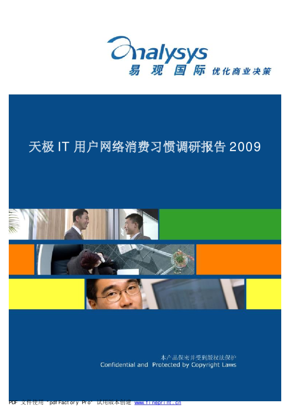 天极IT用户网络消费习惯调研分析2009