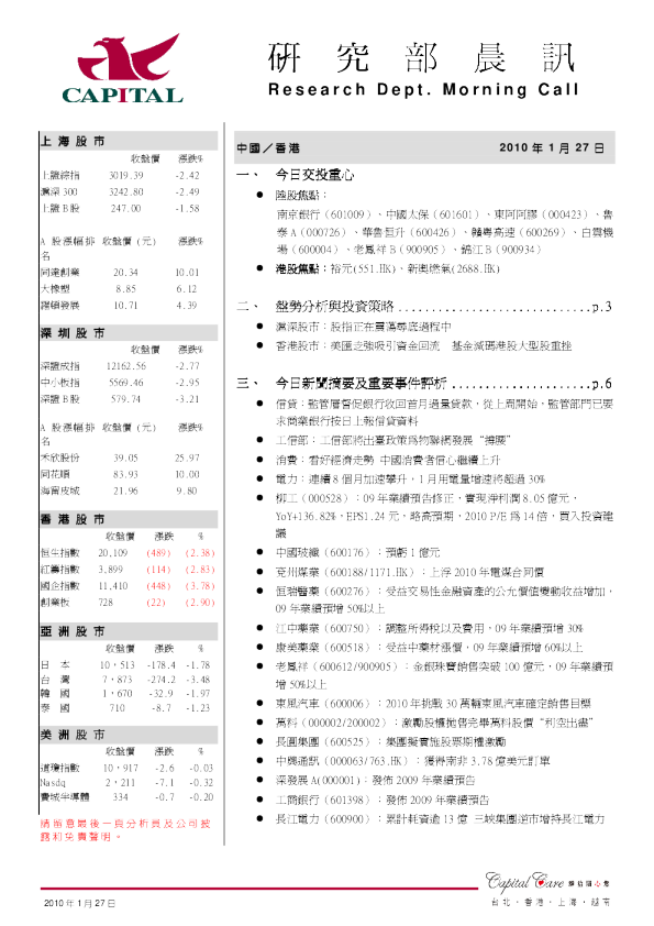 群益证券研究部晨讯