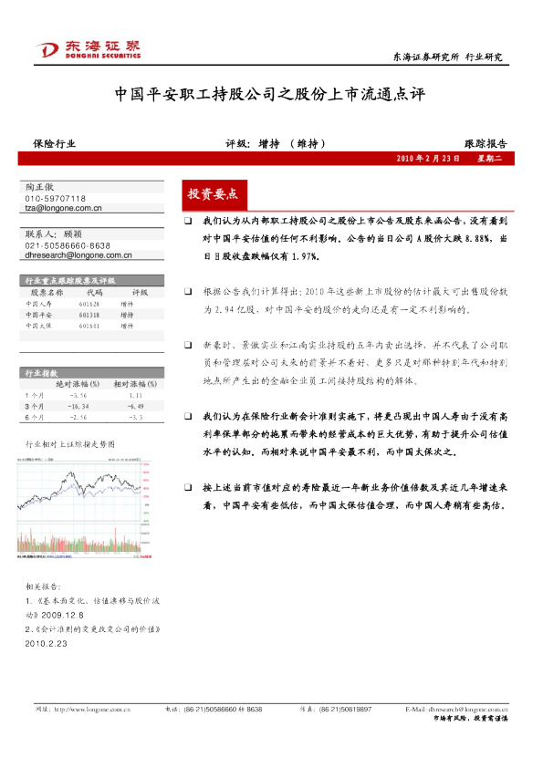 职工持股公司之股份上市流通点评