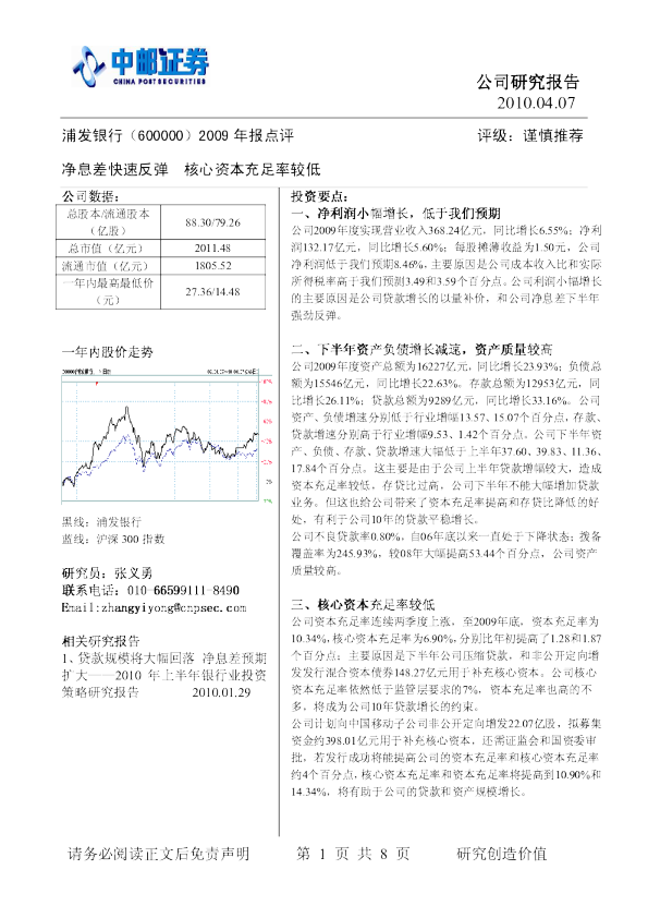净息差快速反弹,核心资本充足率较低