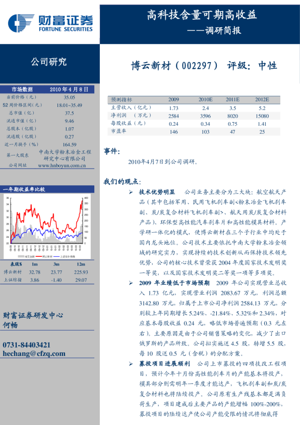 高科技含量可期高收益