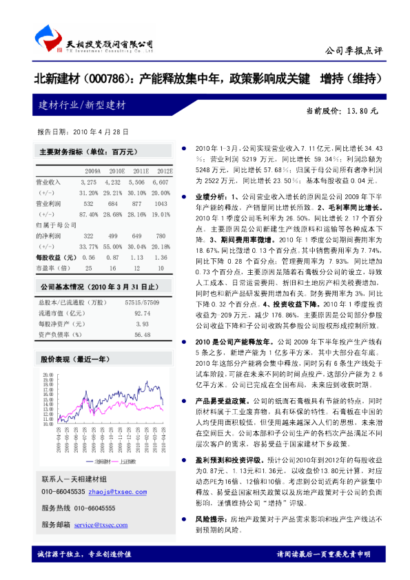 产能释放集中年，政策影响成关键