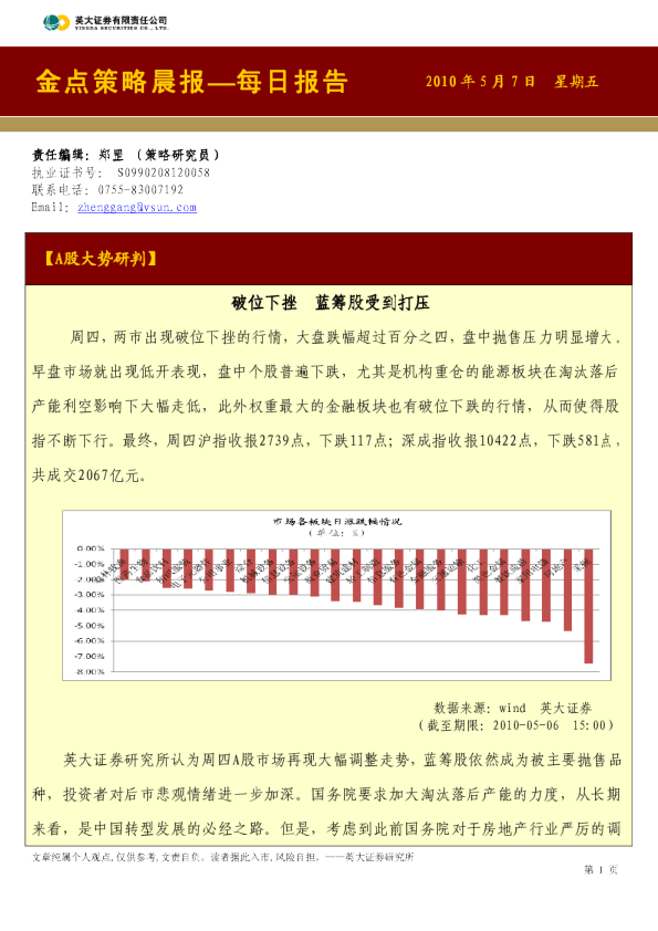 英大证券金点策略晨会