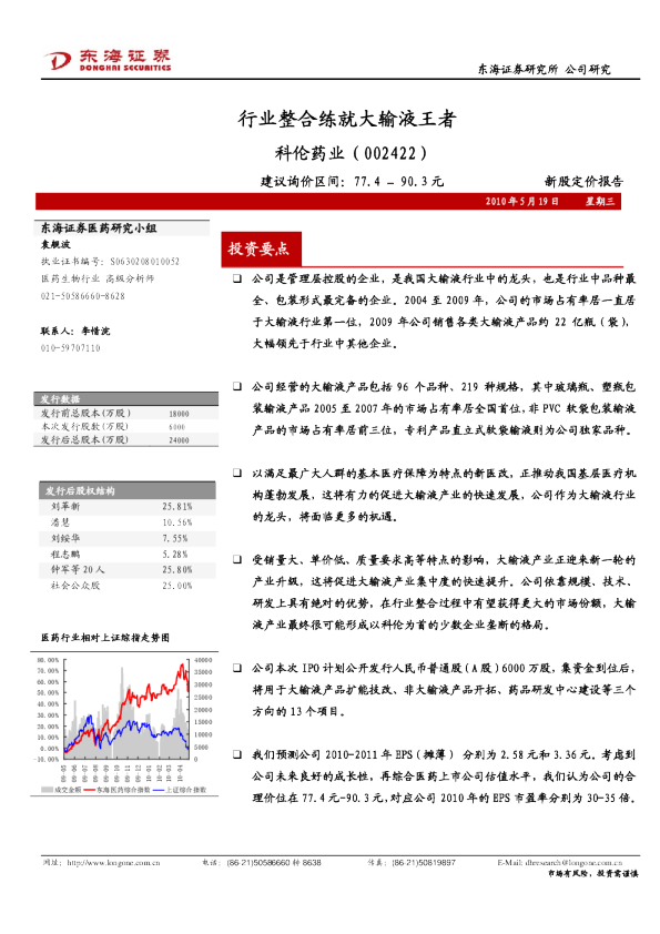 行业整合练就大输液王者