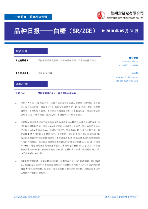 白糖：国际原糖城门失火,殃及郑州白糖池鱼