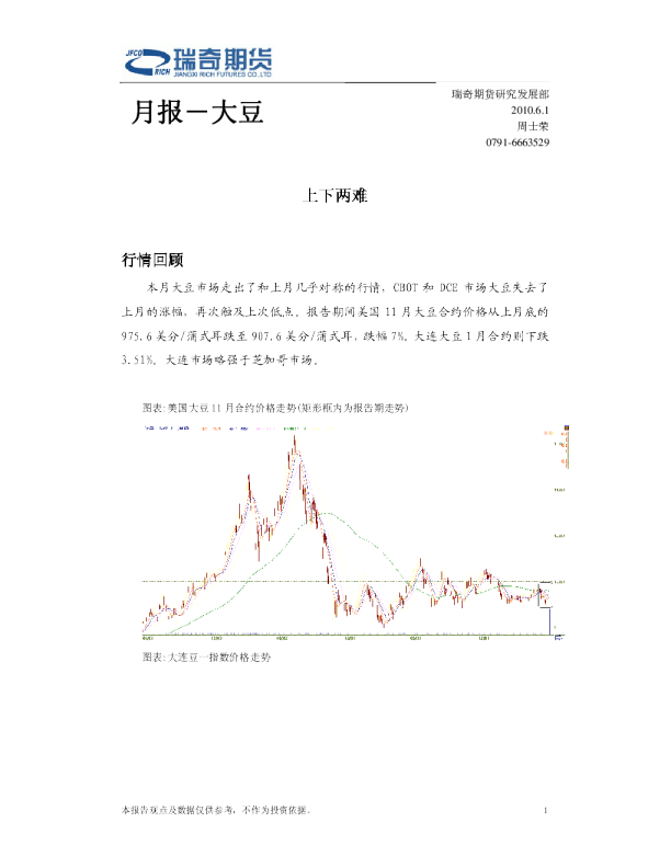 大豆月报：上下两难