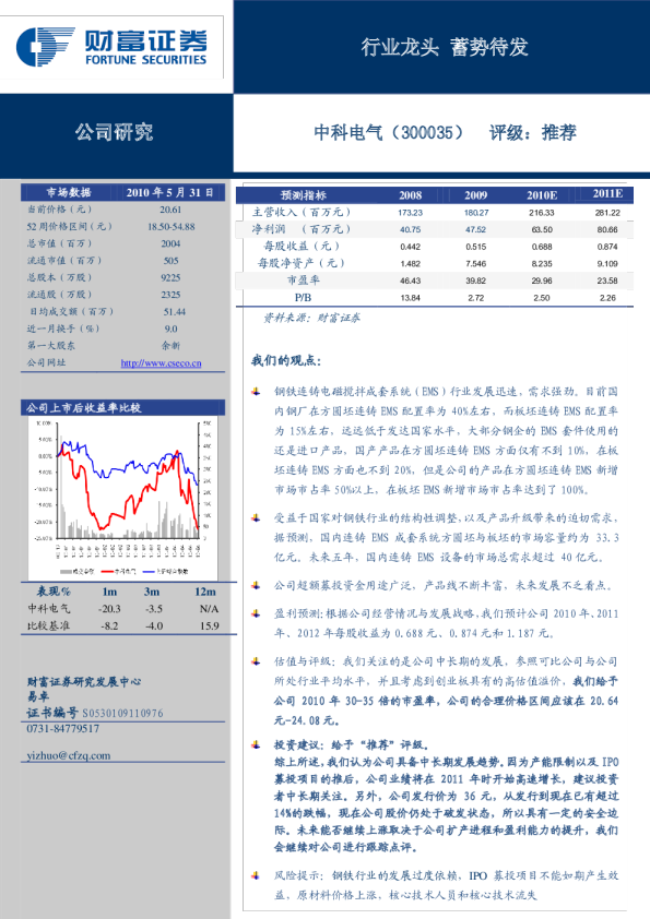 行业龙头蓄势待发