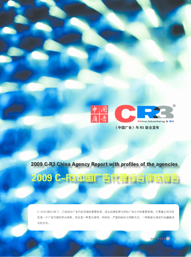 2009中国广告代理综合评估报告