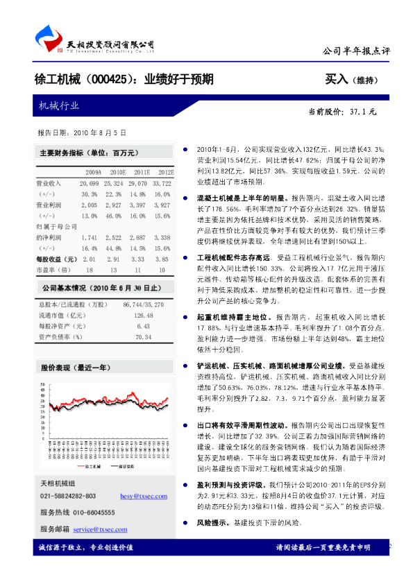 业绩好于预期