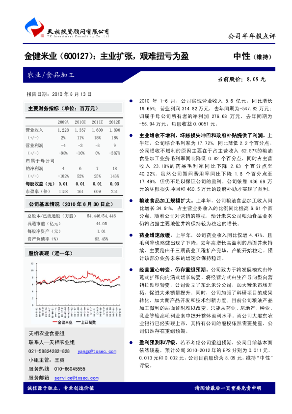 主业扩张，艰难扭亏为盈