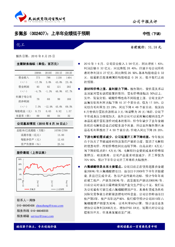 上半年业绩低于预期