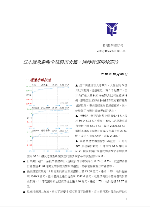 日本减息刺激全球股市大涨,港股有望再冲高位
