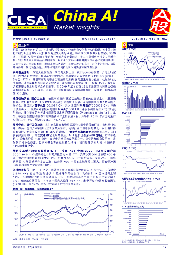 A股策略简报：搭上快车