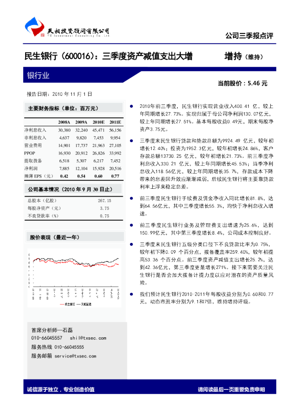 三季度资产减值支出大增