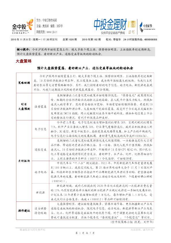 中投金理财(日刊)