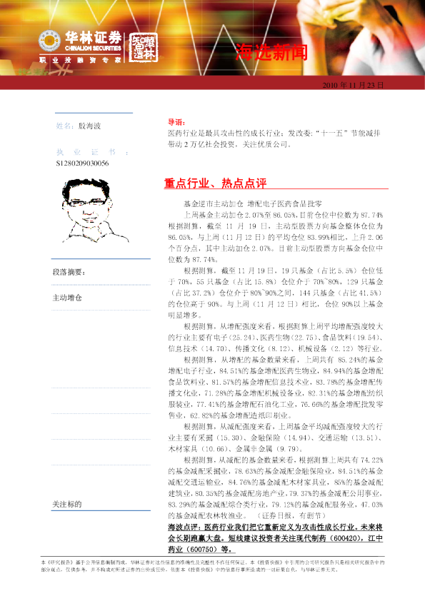 华林证券海选新闻