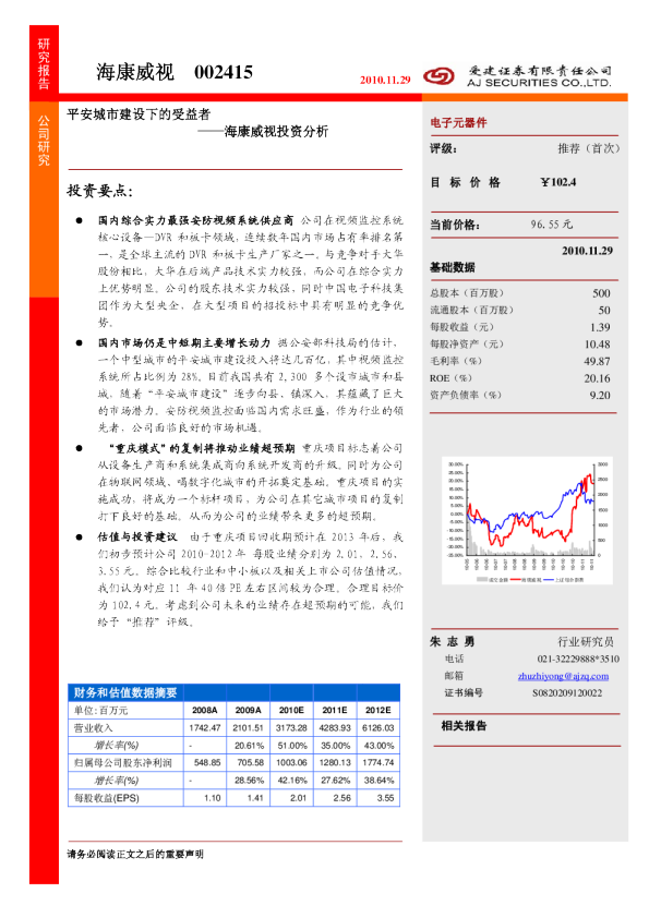 投资分析：平安城市建设下的受益者