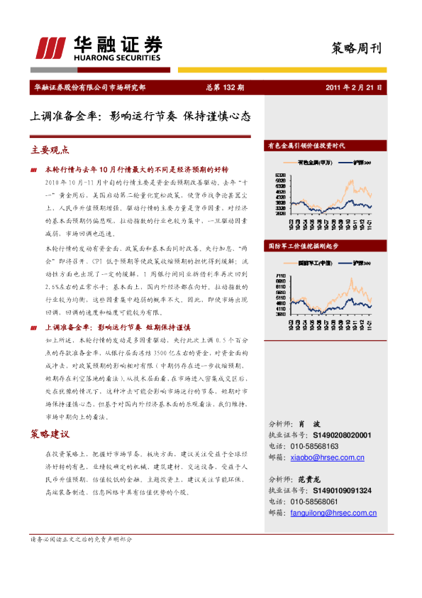 上调准备金率：影响运行节奏,保持谨慎心态