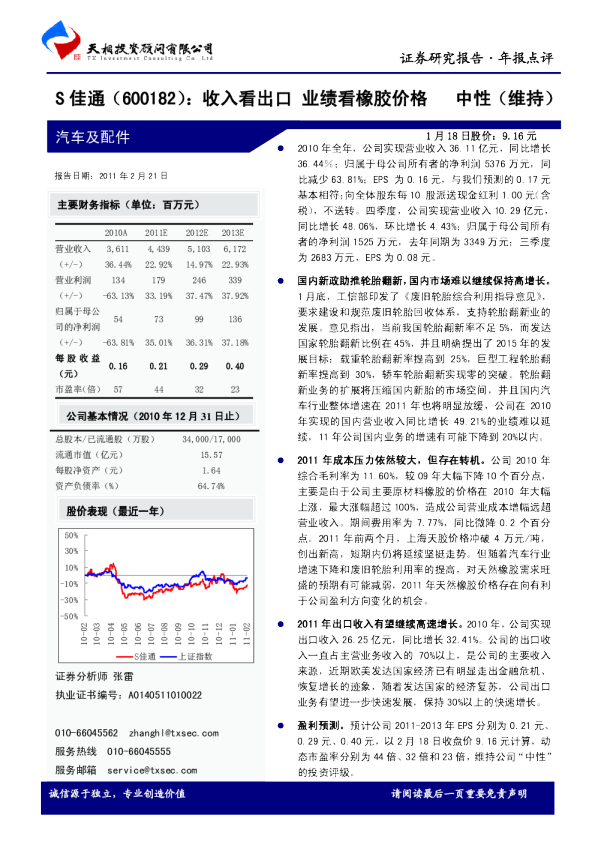 收入看出口，业绩看橡胶价格