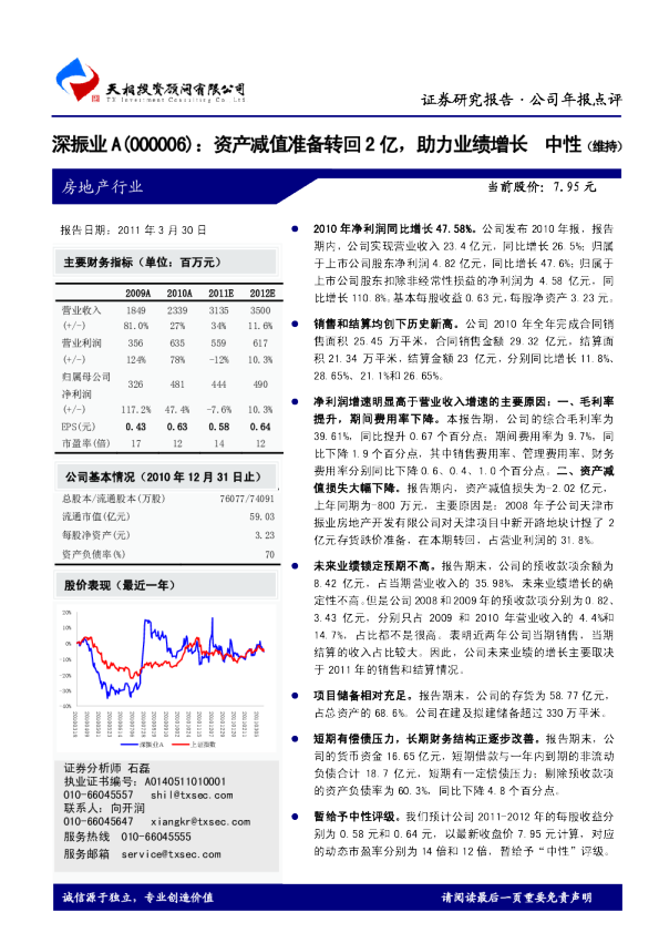资产减值准备转回2亿，助力业绩增长