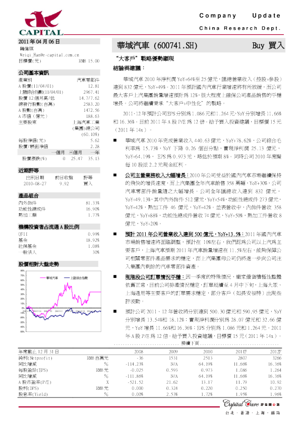 “大客戶”战略优势显现