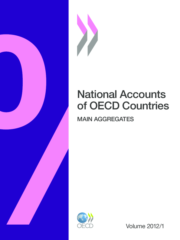 National Accounts of OECD Countries, Volume 2012 Issue 1