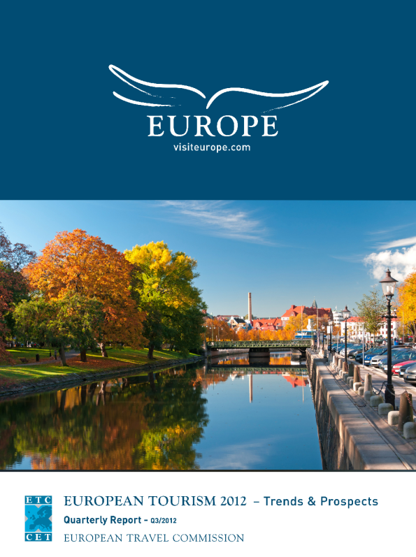 2012年欧洲旅游业——趋势与前景（2012年第三季度）