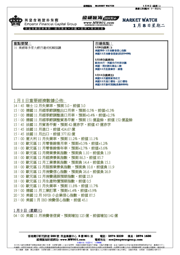 英皇证券纵横汇海