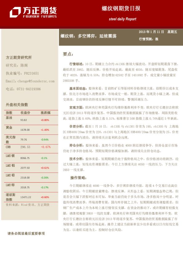 螺纹钢期货日报：多空博弈,延续震荡