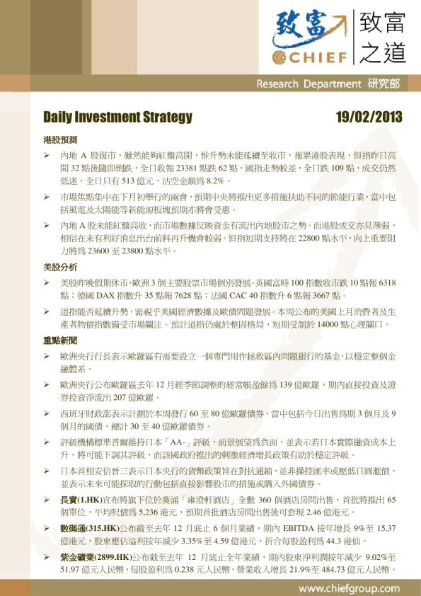 Daily Investment Strategy