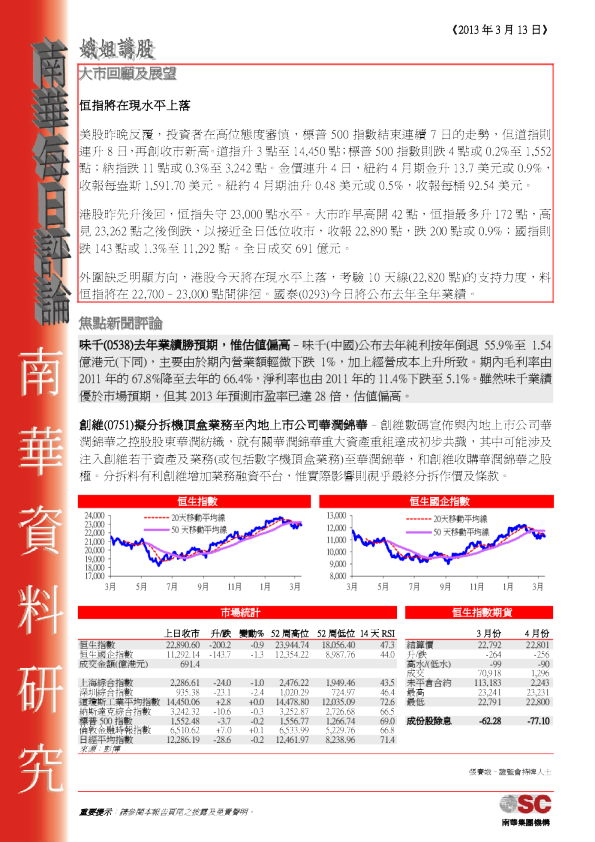 南华每日评论