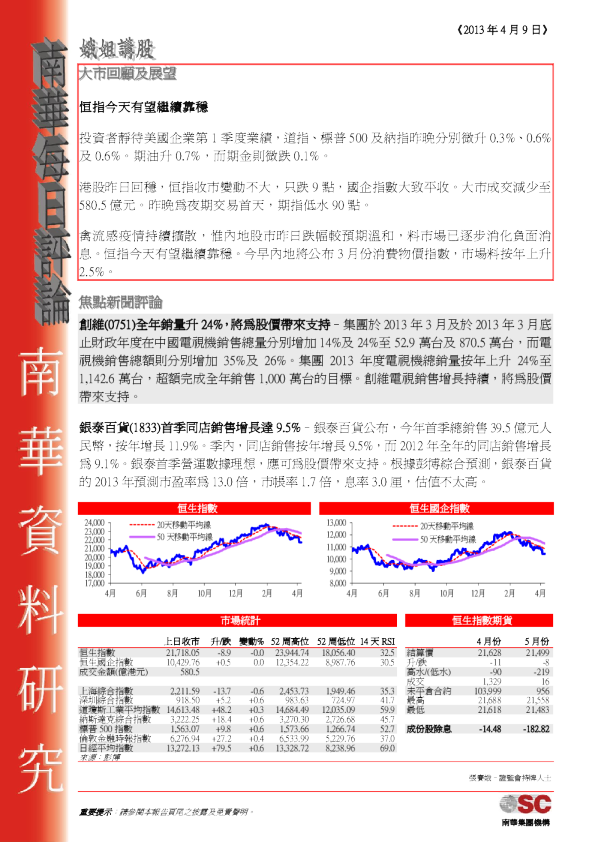 南华金融每日评论