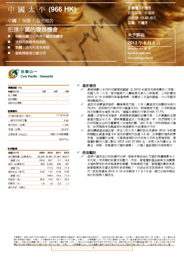 把握中国的发展机会