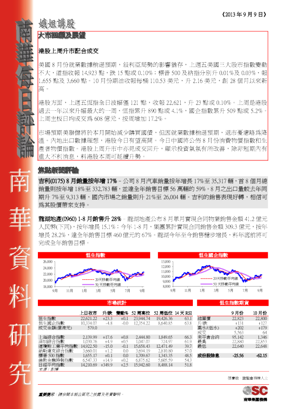南华金融每日评论