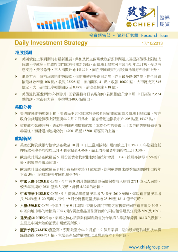 Daily Investment Strategy